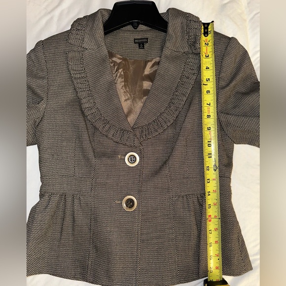 Madison Brown Blazer SZ 4 - Picture 6 of 9